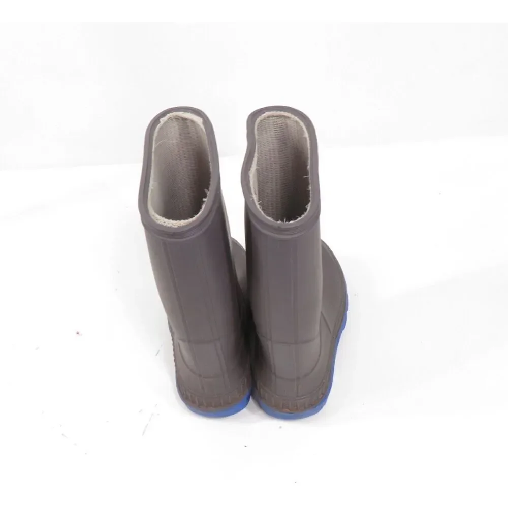 Kamik Kids Stomp Rain Snow Boots Grey Blue Boys Unisex Toddler Size 10T